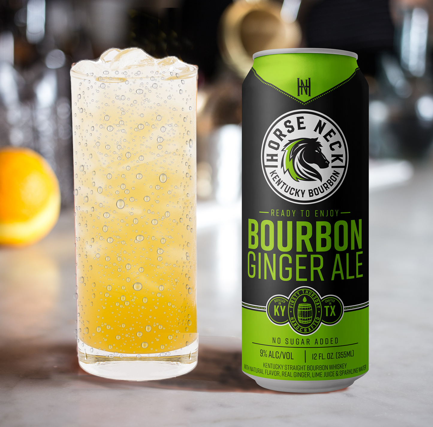 Bourbon Ginger Ale RTD